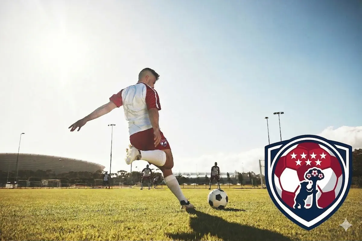 Fondo de estadio de fútbol en Madrid
